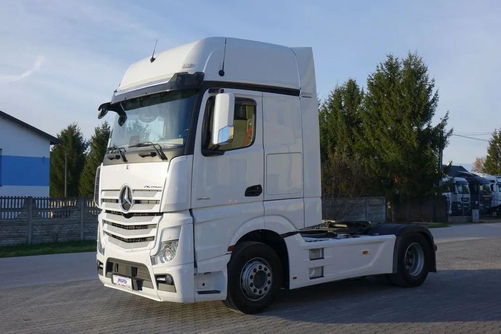 Mercedes-Benz ACTROS 1848 / MP4 / GIGA SPACE / STANDARD / AUTOMAT / EURO 6 / 2 ZBIORNIKI / LODÓWKA / SOLONKA  Sprowadzony/ Serwisowany