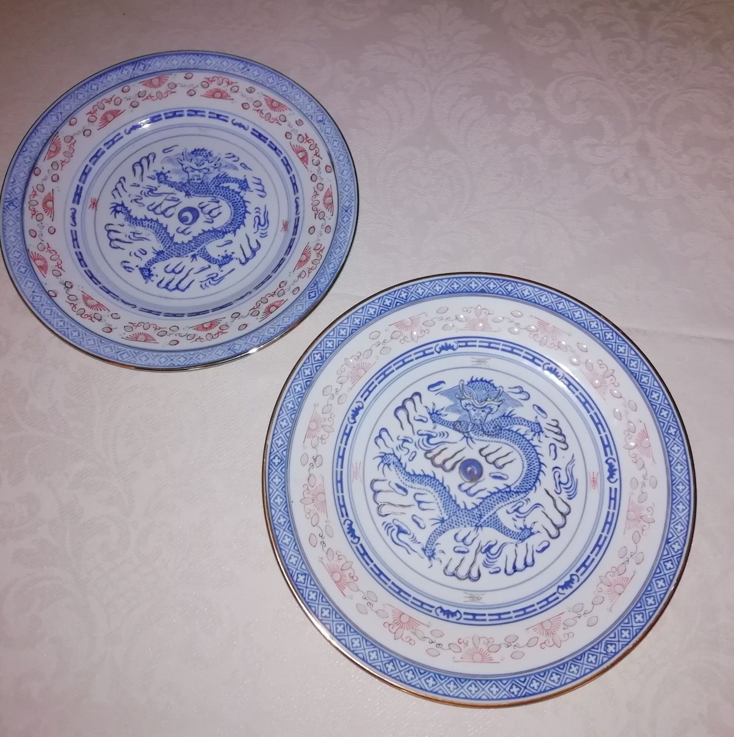 Porcelana Chinesa "Bago de Arroz" -  Pratos e Travessas