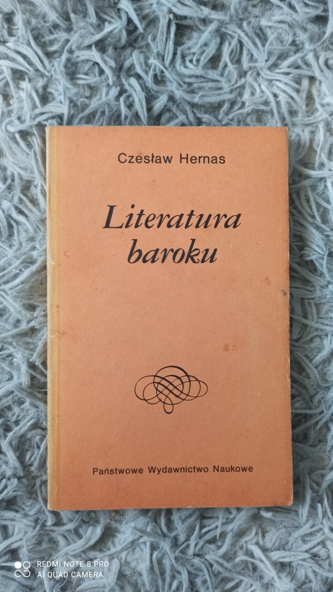 Książka Literatura baroku - Cz. Hernas