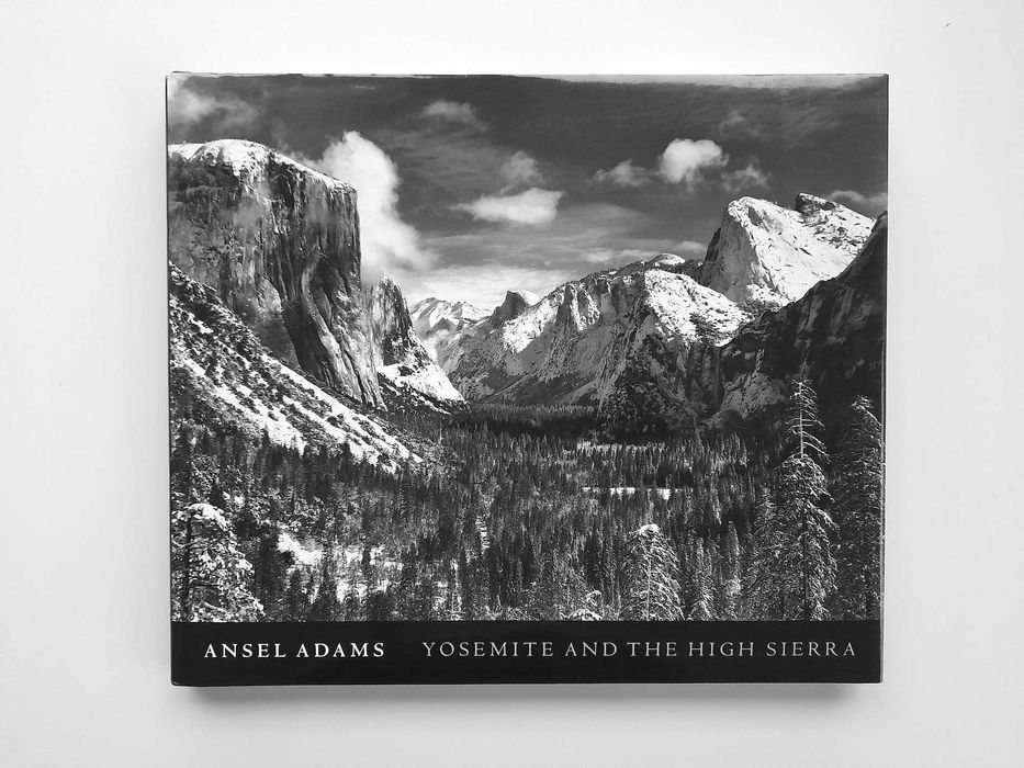 Yosemite and the High Sierra Ansel Adams NAJWIĘKSZY album jak nowy