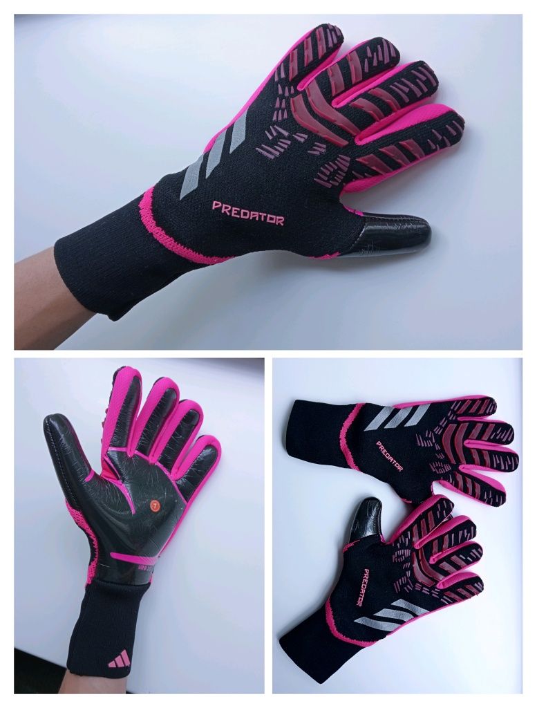 Воротарські рукавиці. Нові. Перчатки воротарські Adidas Predator.