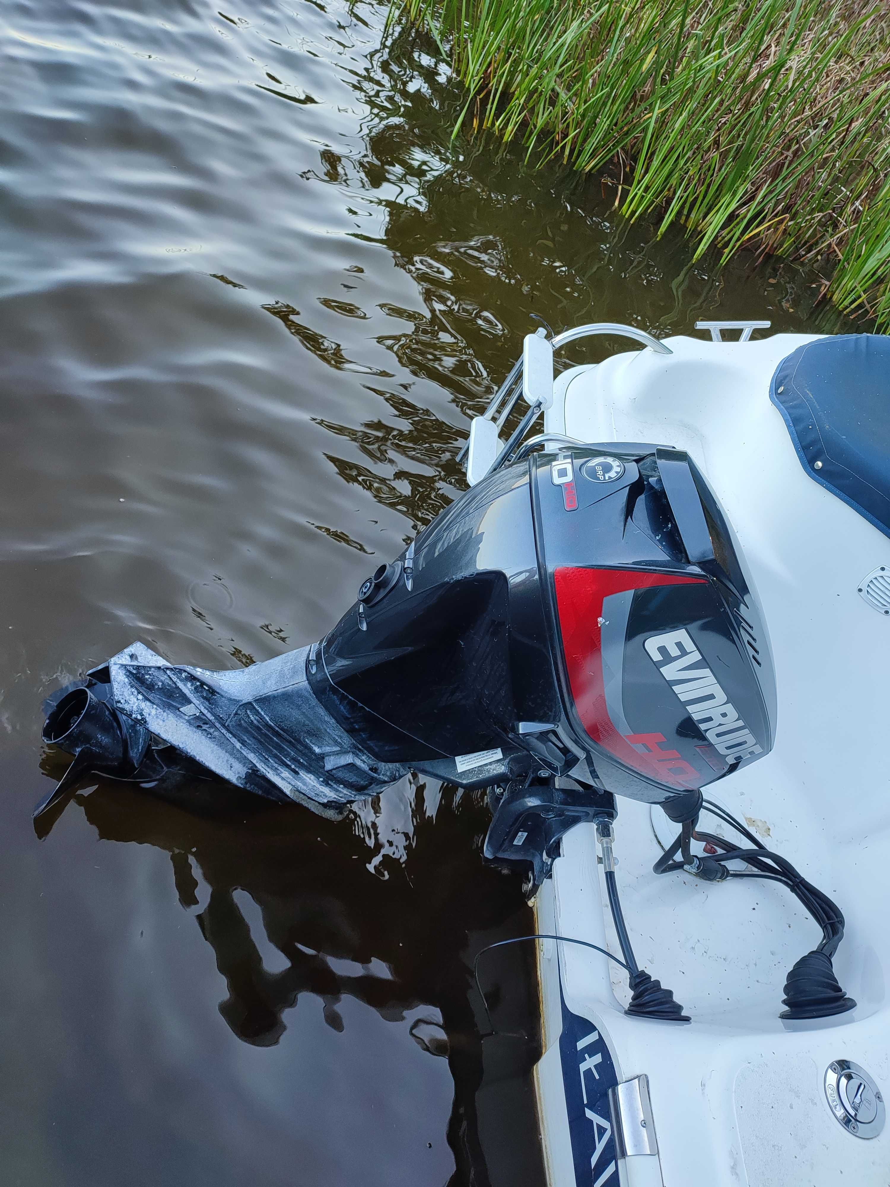 Łódź motorowa Mazury 500 OPEN - silnik evinrude 40