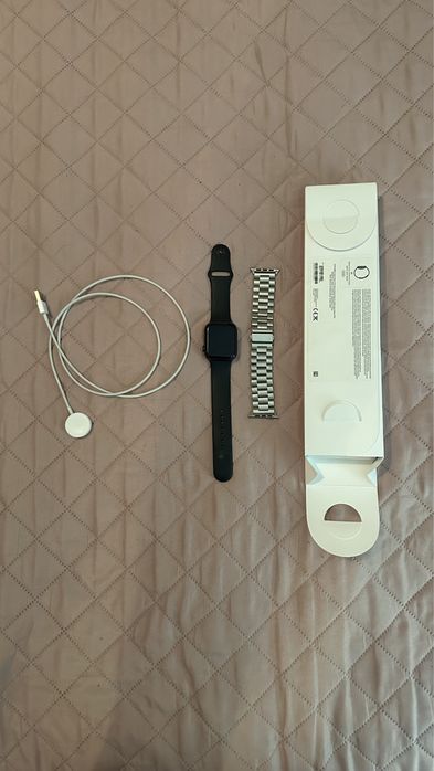 Apple Watch SE 1 gen, Space Black, rozmiar 44