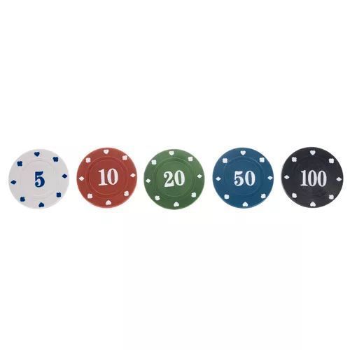 Zestaw do Pokera 200 Żetonów Karty Żetony do Gry Texas Poker Kostki