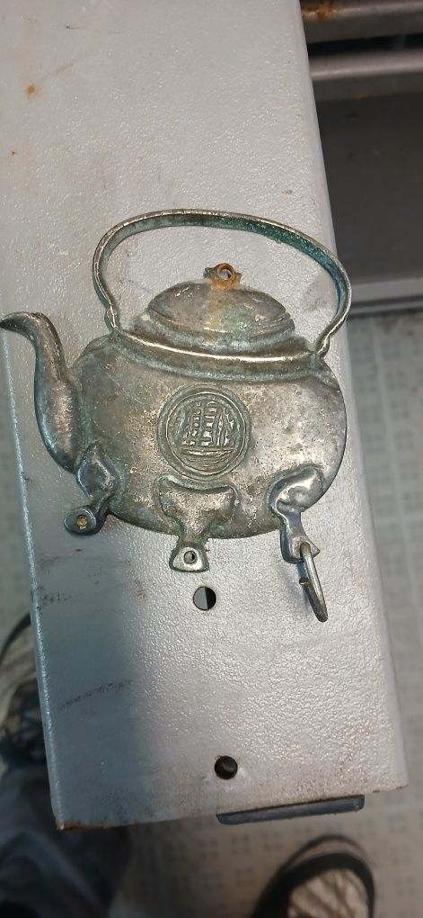 Antiguidades relogio carregador polvora