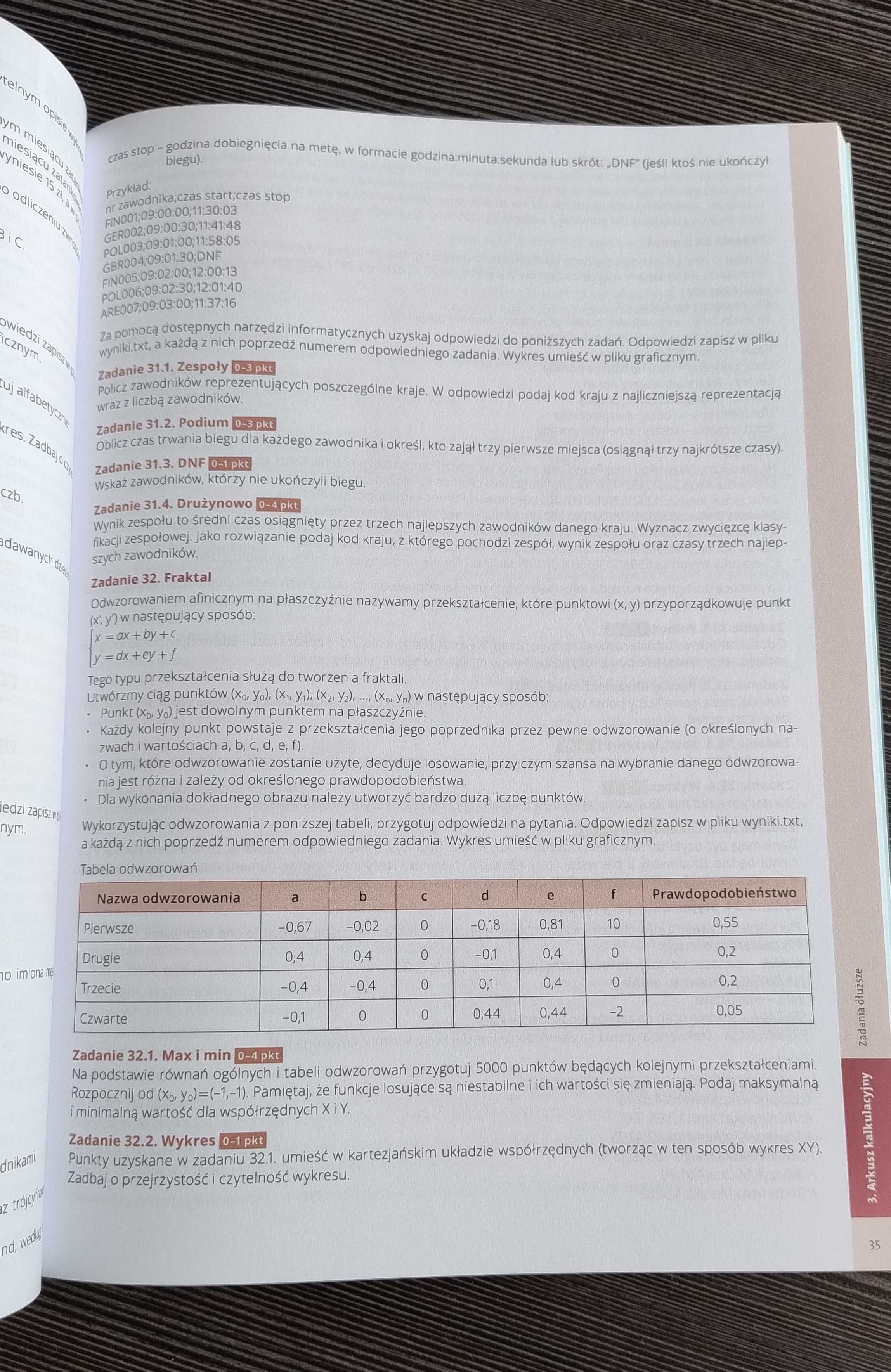Matura informatyka, poz. rozszerzony, repetytorium + arkusze (Operon)