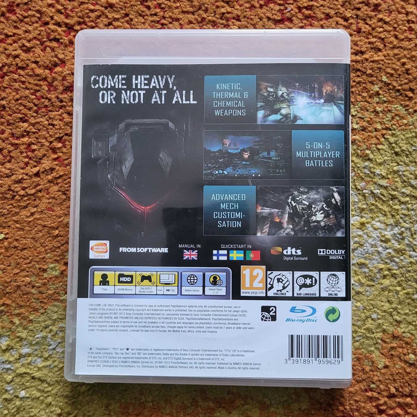 Armored Core V PS3 Playstation 3, Skup/Sprzedaż