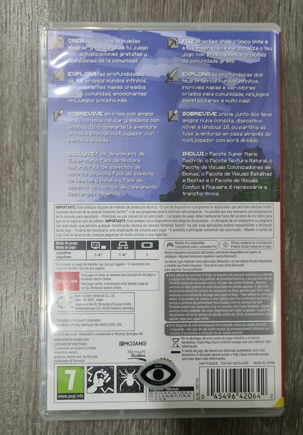 Minecraft SWITCH
