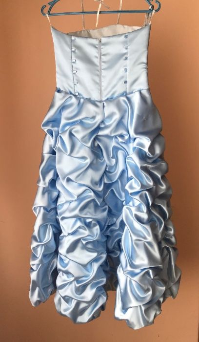 Выпускное (вечернее) эксклюзивное платье со стразами + подъюпник