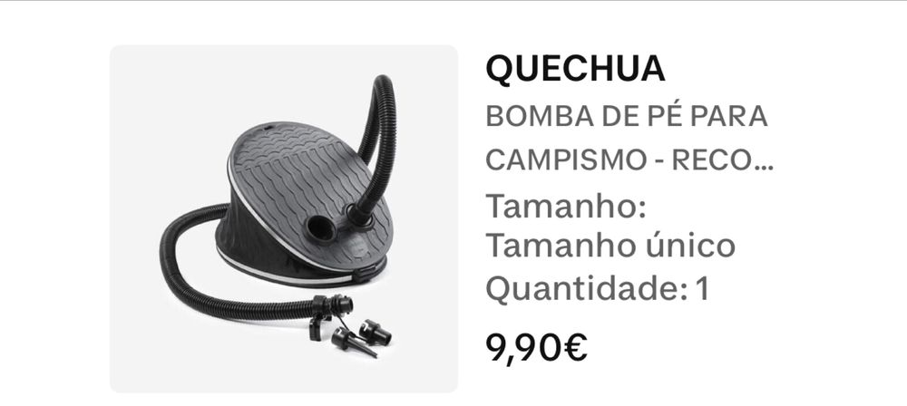 Full camping equipment