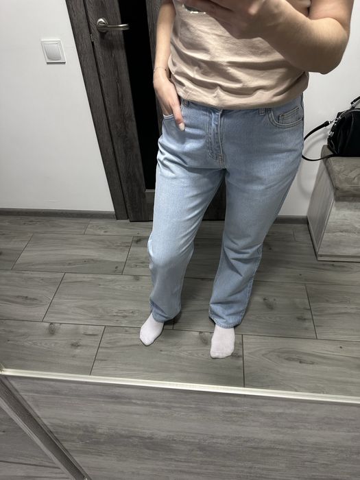 Джинси кльош прямі