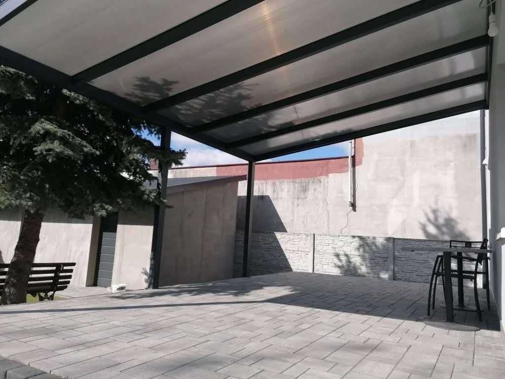 Zadaszenie aluminiowe PRO z dachem poliwęglanowym 300x1206 m