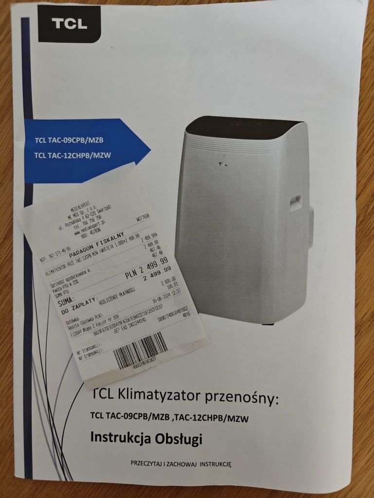 Klimatyzator TLC chłodzi i grzeje