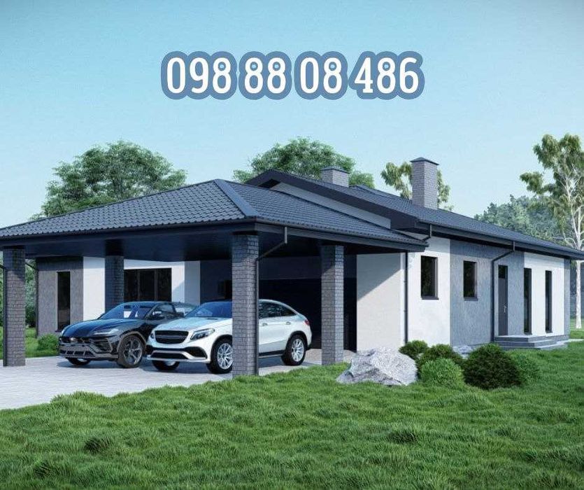 Архітектор. Проєктування будинків, ескізи, 3Д візуалізація