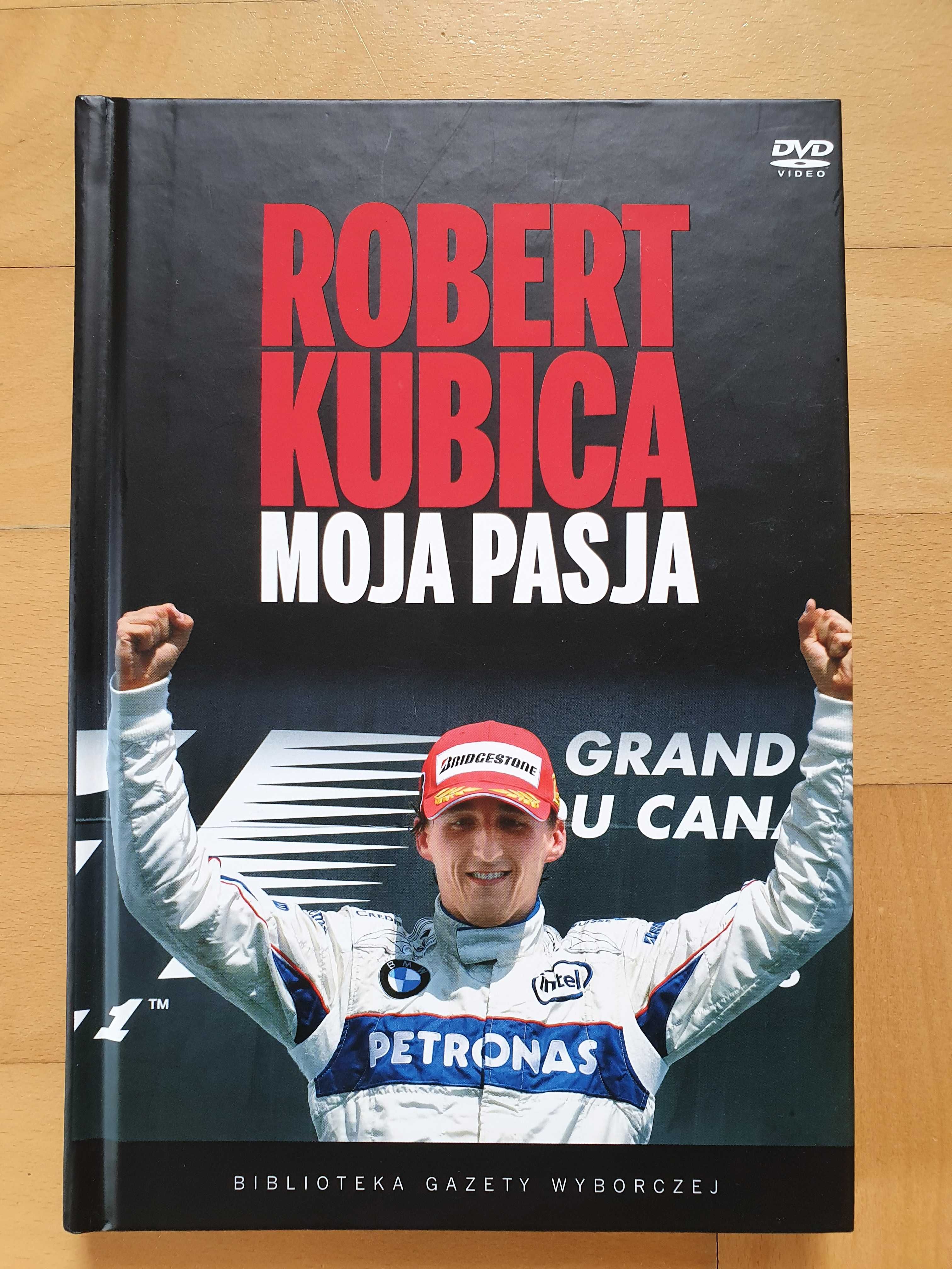 Książka Robert Kubica Moja Pasja + DVD