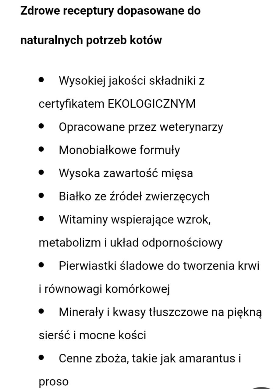 48x200g Liebesgut 93% Mięsa bez ZBÓŻ PREMIUM BIO jagnięcina dla kota n