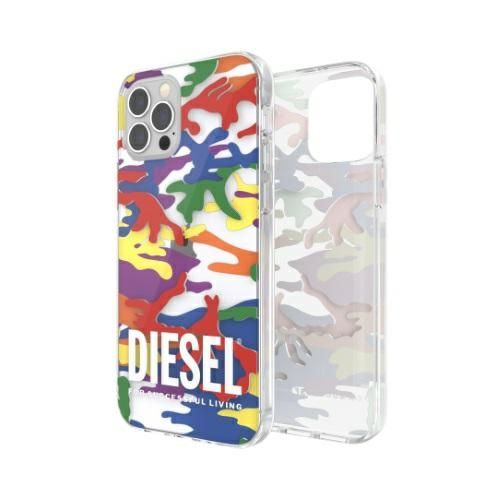 Diesel Clear Case Pride Camo AOPiPhone 12/12 Pro multikolor/