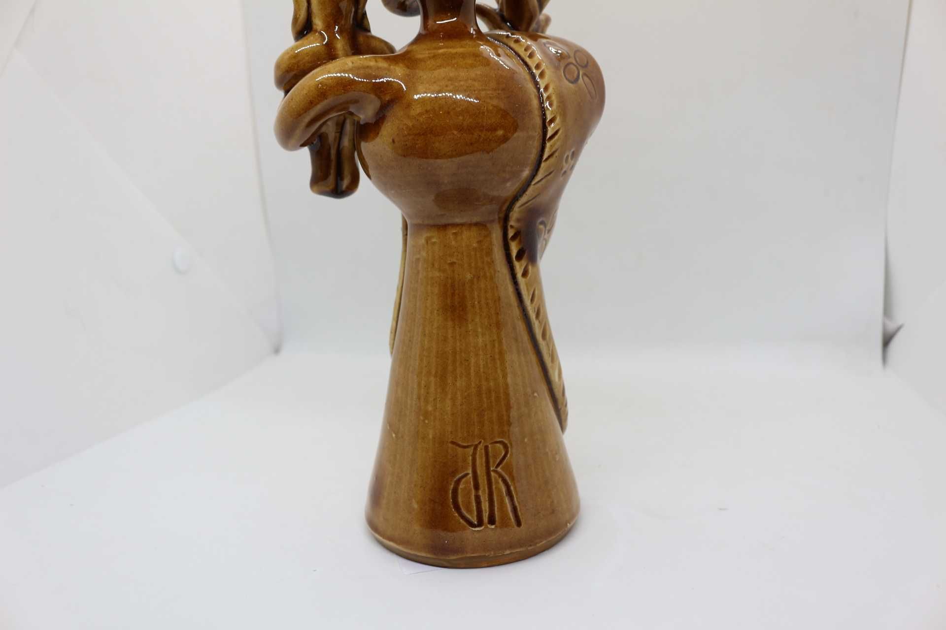 Figura Santo António de Júlia Ramalho em Barro Moldado à Mão 29 cm
