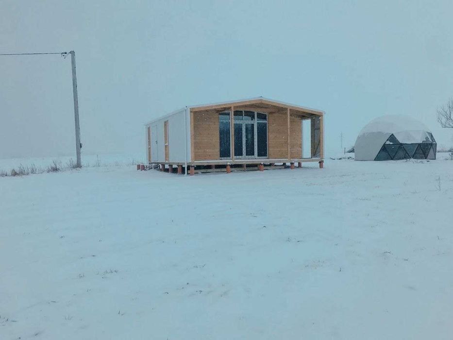 Готова локація для глемпінгу біля Києва -земля з будинками і потенціял