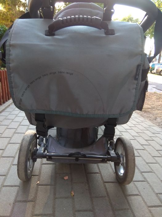 Torba do wózka szara