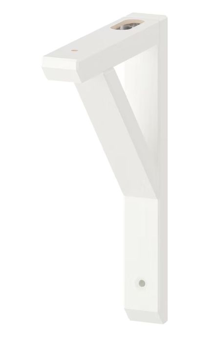 Wspornik do półki ikea biały 2 szt