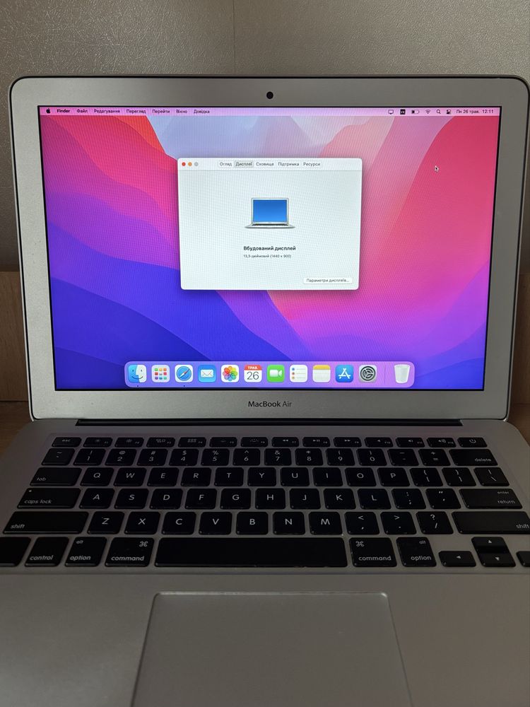 Macbook air 13 8 гб i7