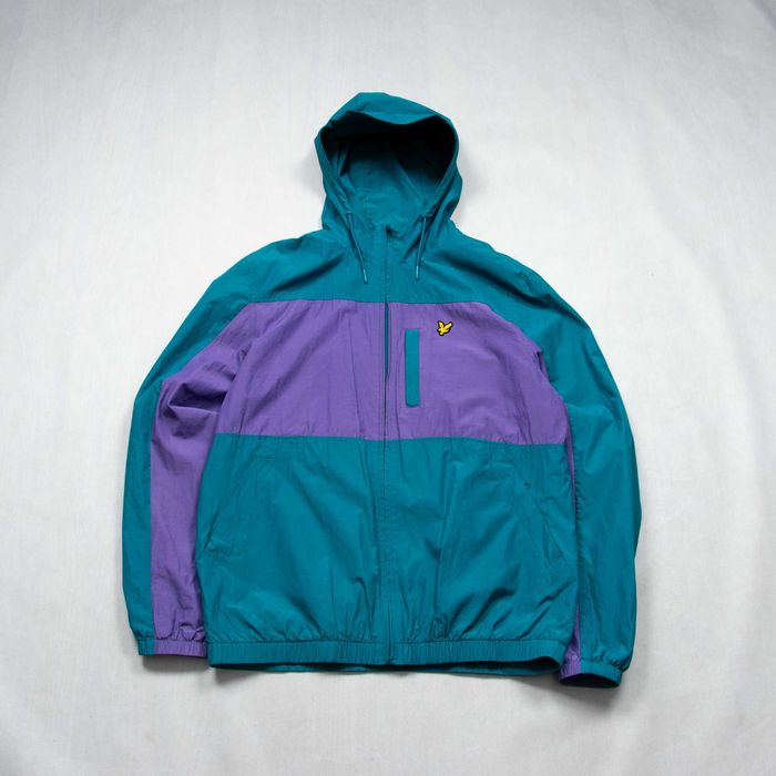 Lyle&Scott retro kurtka wiatrówka L
