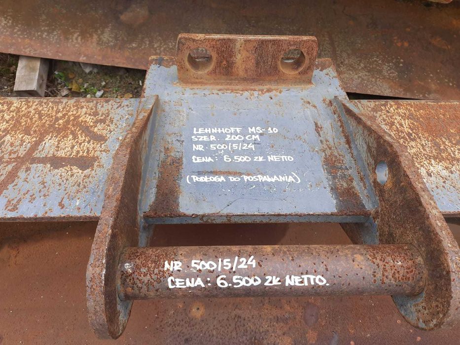 łyżka Lehnhoff MS 10 21 Lenhof 25 skarpówka Lehmatic OilQuick