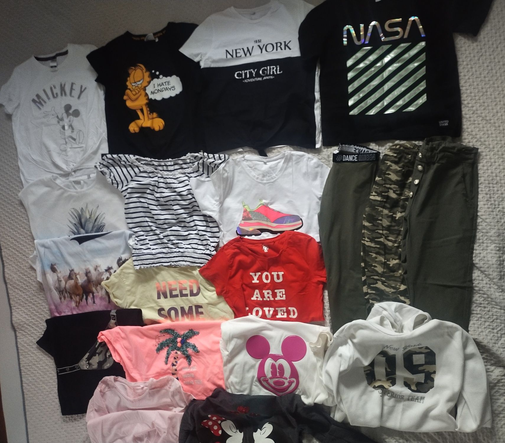Zestaw ubrań dla dziewczynki 170/176 Smyk H&M C&A