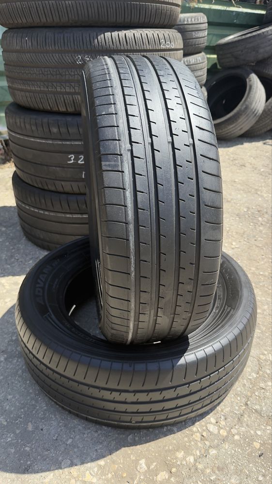 Pneus 235/60r18 Yokohama Advan V61 com 75% piso