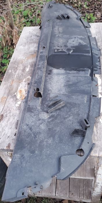 Защита/губа переднего бампера Рено Сценик/Гранд Сценик 2003-2010 г.в.