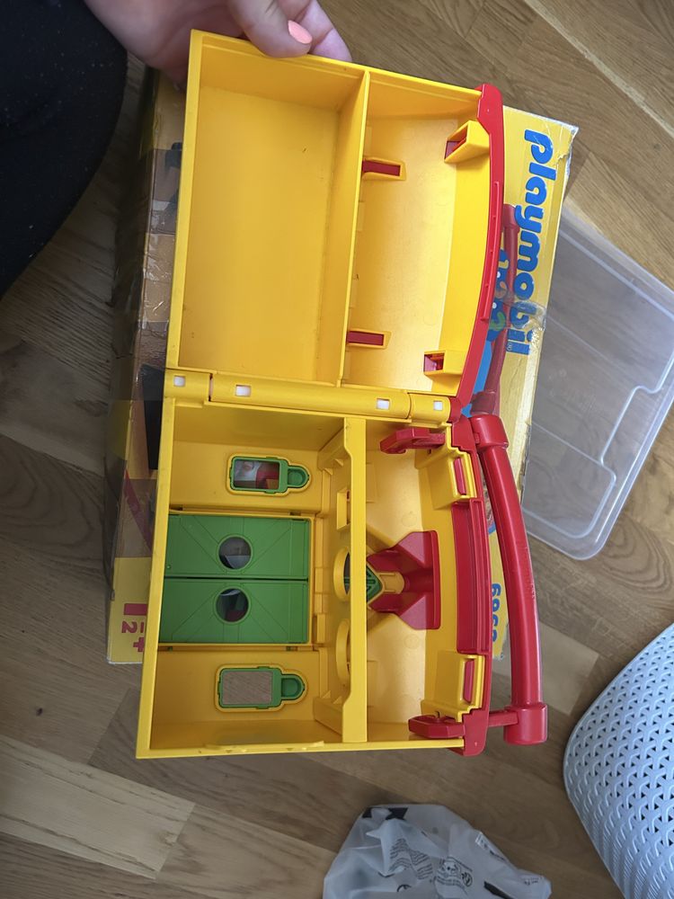 Playmobil 70129 1.2.3 Domek Wielokolorowy+ 6962 Przenośne Gospodarstwo