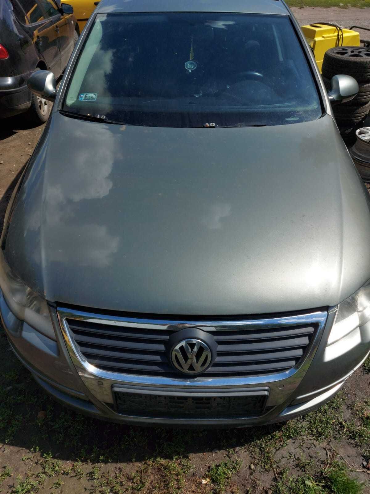 VW Passat B6 Maska Zderzak PDC Lampy Błotniki Pas KOMPLETNY PRZÓD LB6S
