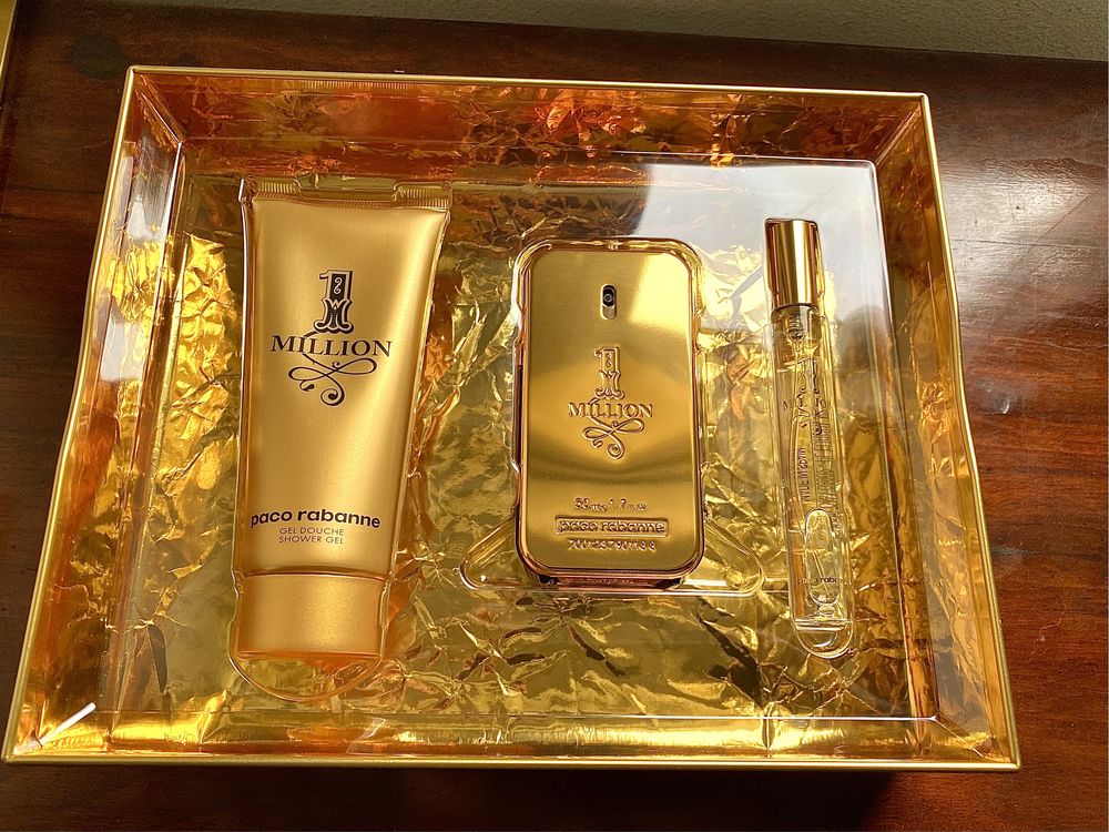 Pack Perfume Rabanne 1 (one) Million NOVO na caixa