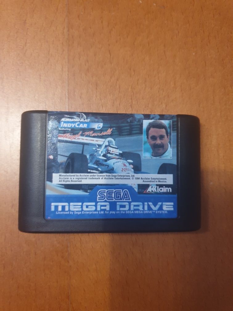 Newman-Haas IndyCar Nigel Mansell Sega Mega Drive
