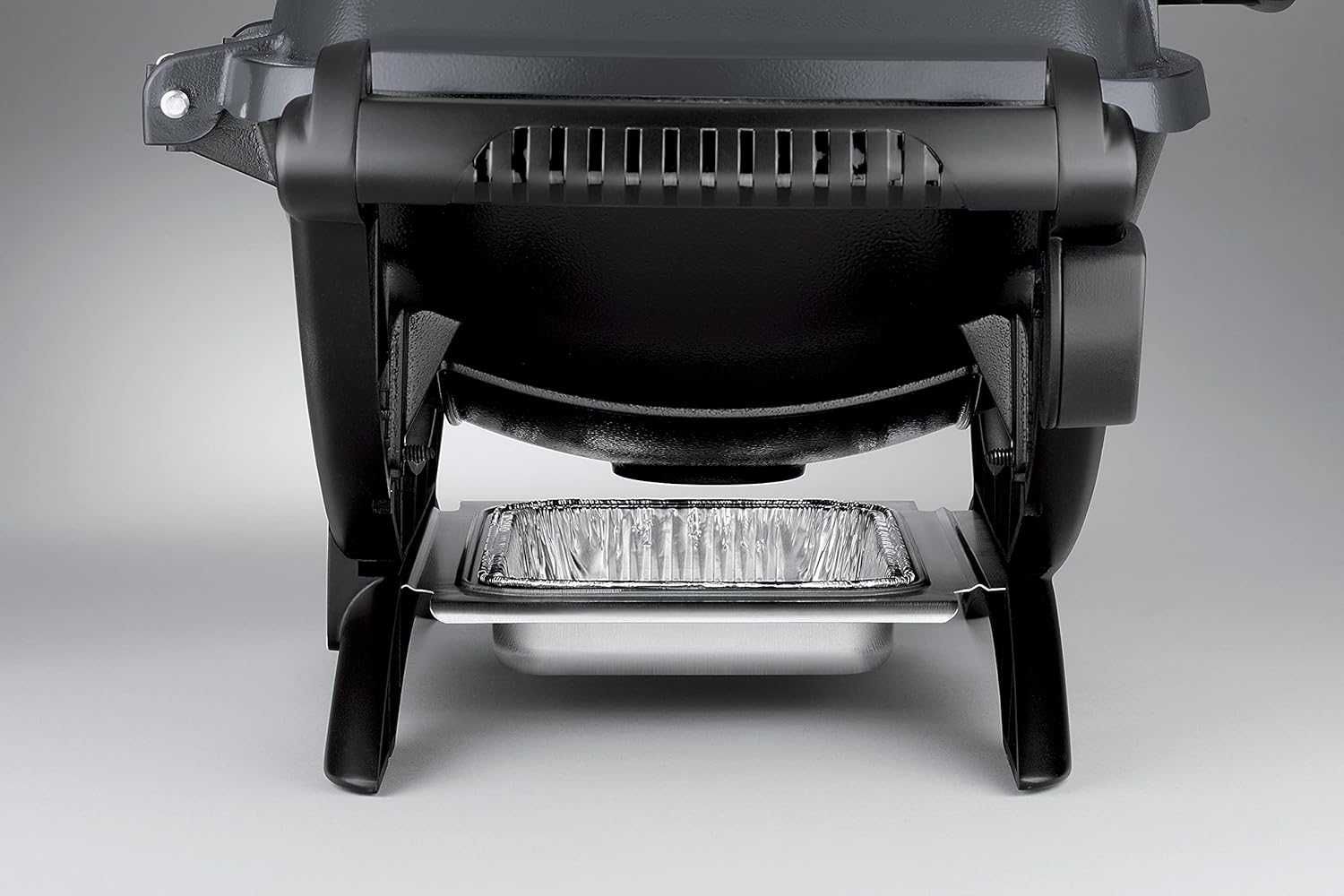 Електрогриль гриль барбекю  Weber Q 1400 чорний алюмінієвий