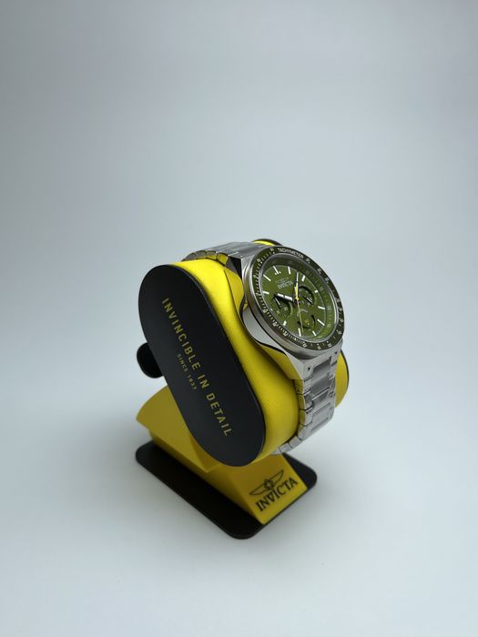 Invicta 49380, invicta speedway, чоловічий годинник зелений циферблат