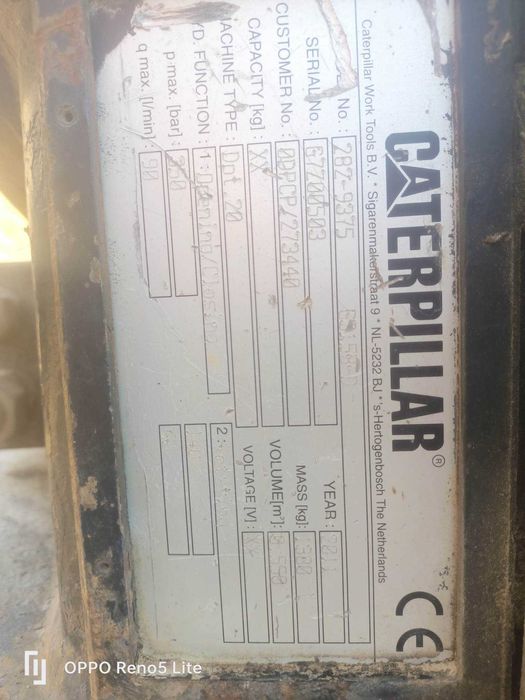 Chwytak Caterpillar sortująco- wyburzeniowy