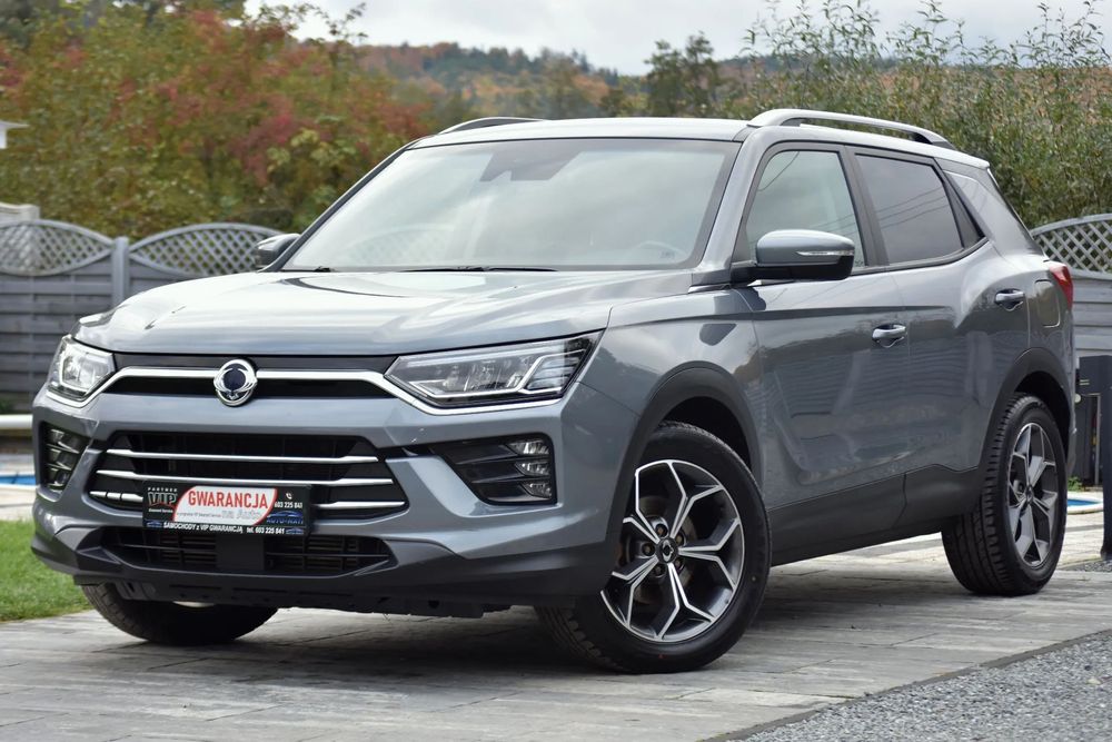 SsangYong/KGM Korando Full Led Klimatronik Nawigacja Alu PDC Jak Nowa Gwarancja