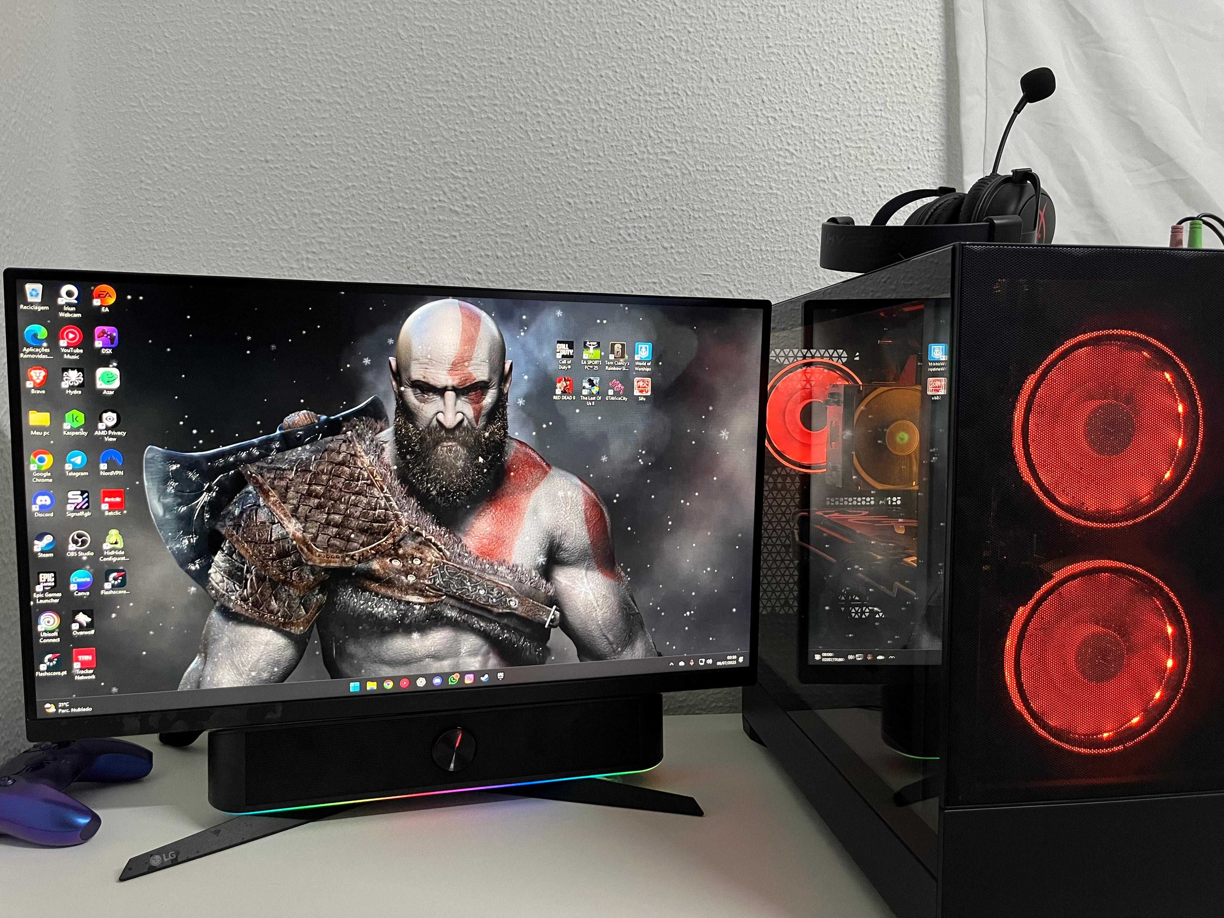 Pc gamer Ryzen 5 5600X 6-Core Processor