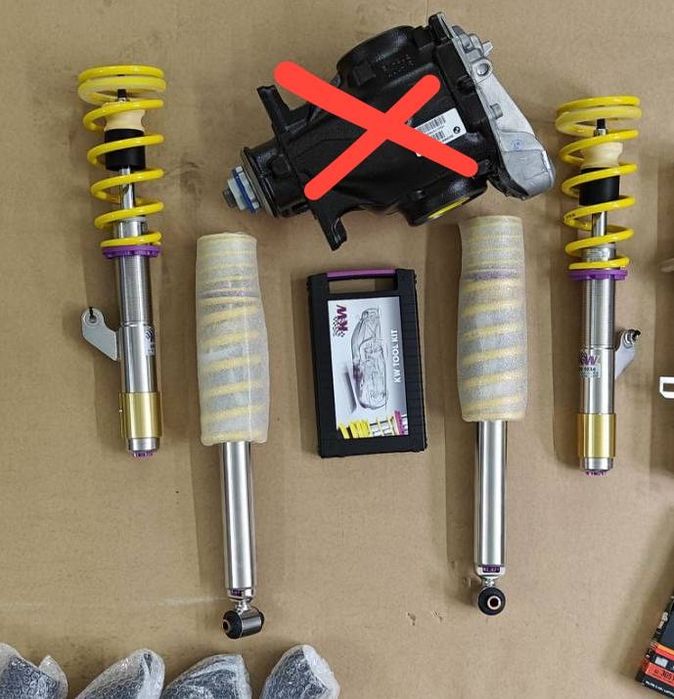 BMW F30 койловери kw v3 3522000f