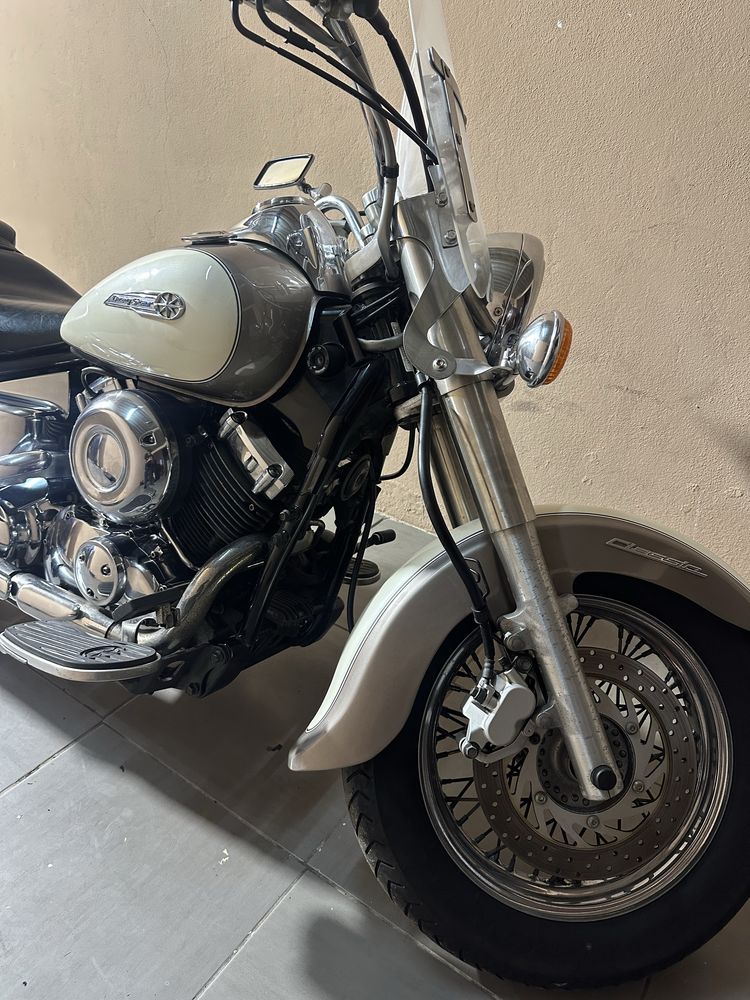 DragStar 650 Classic “Pearl White”
