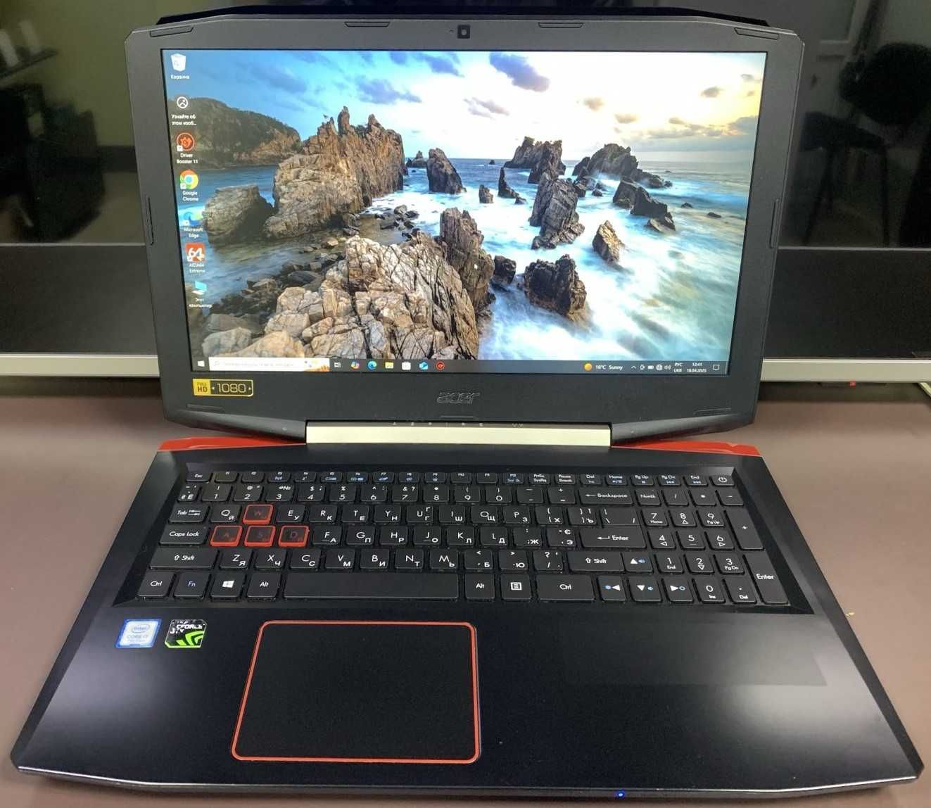 Ігровий ноутбук Acer Aspire VX 15 VX5-591G GeForce GTX 1050 Ti