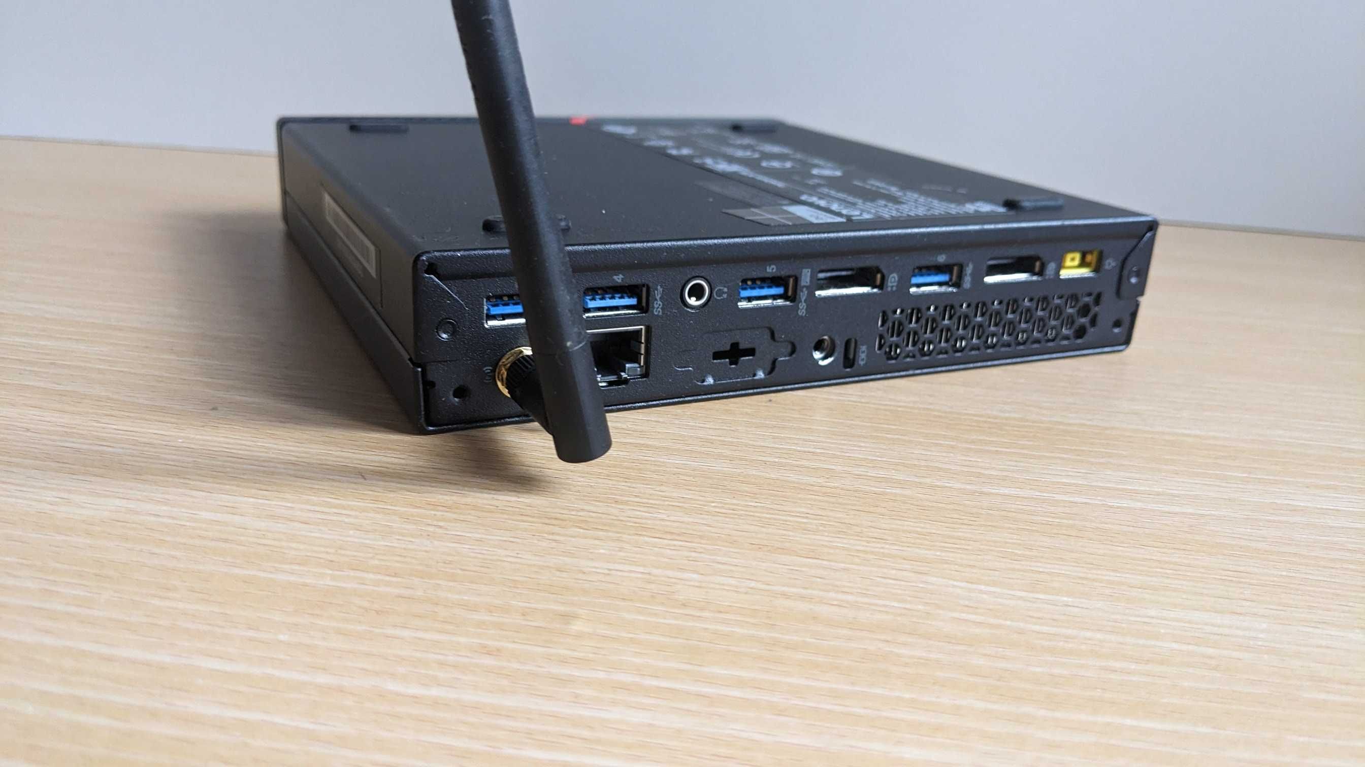 Lenovo ThinkCentre M710q  i3 7100t  6x USB, 2x DP, RJ45, WiFi, 3,5 mm