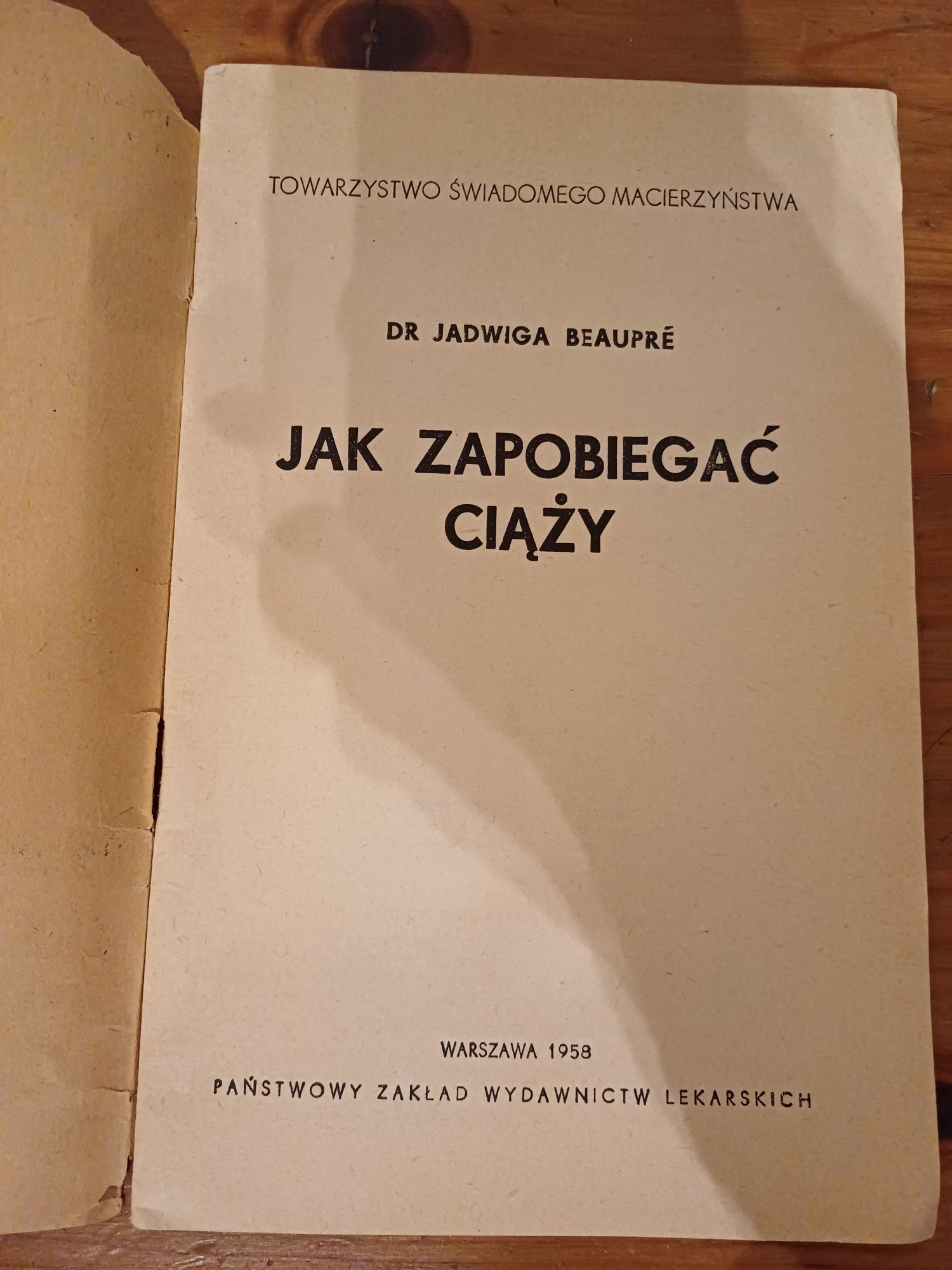 Jak zapobiegać ciąży 1958