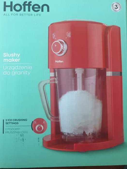 Maszyna Do Robienia Granity SLUSHY SORBETÓW Kruszarka do llodu