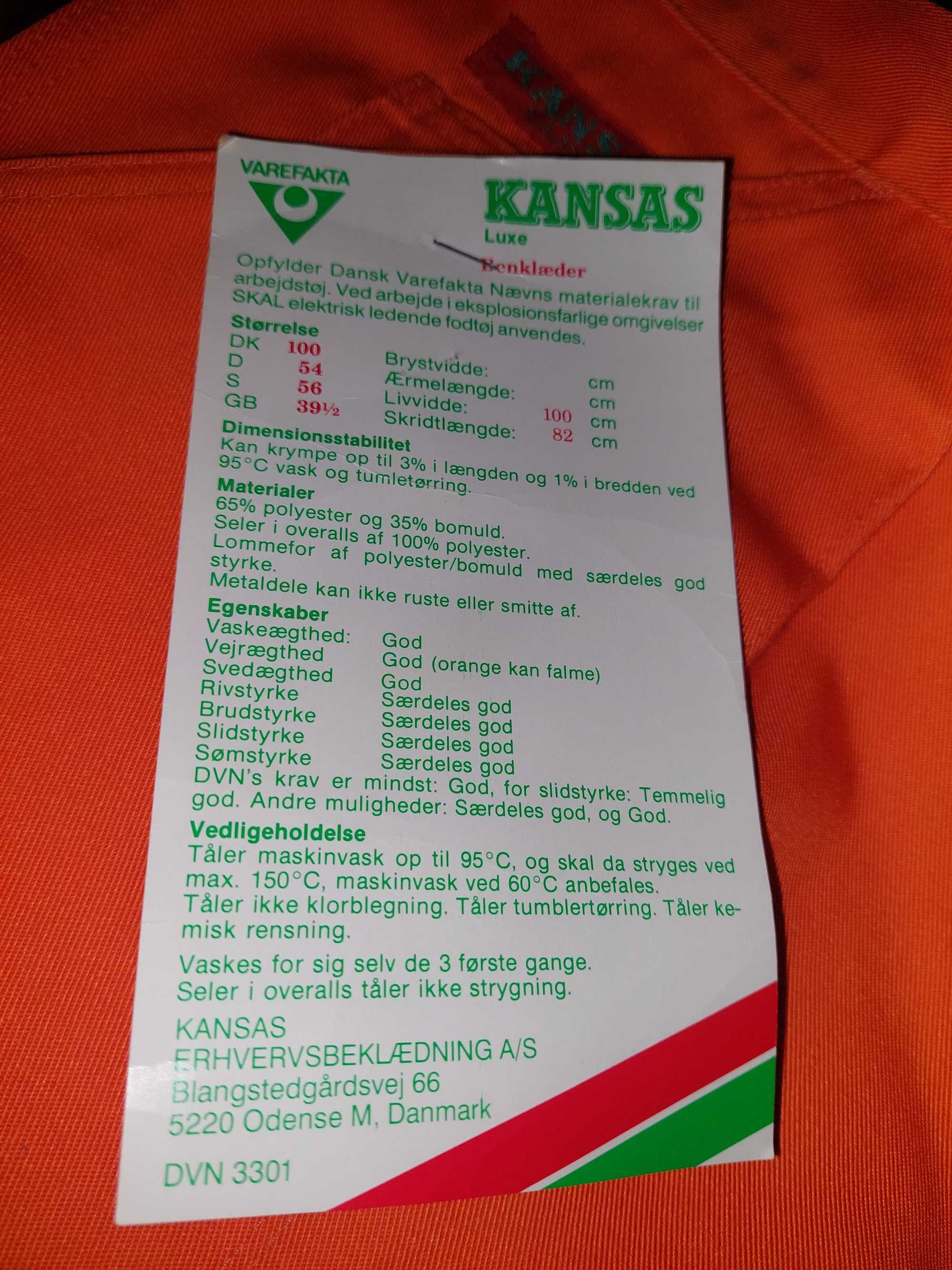 Spodnie robocze Kansas luxe