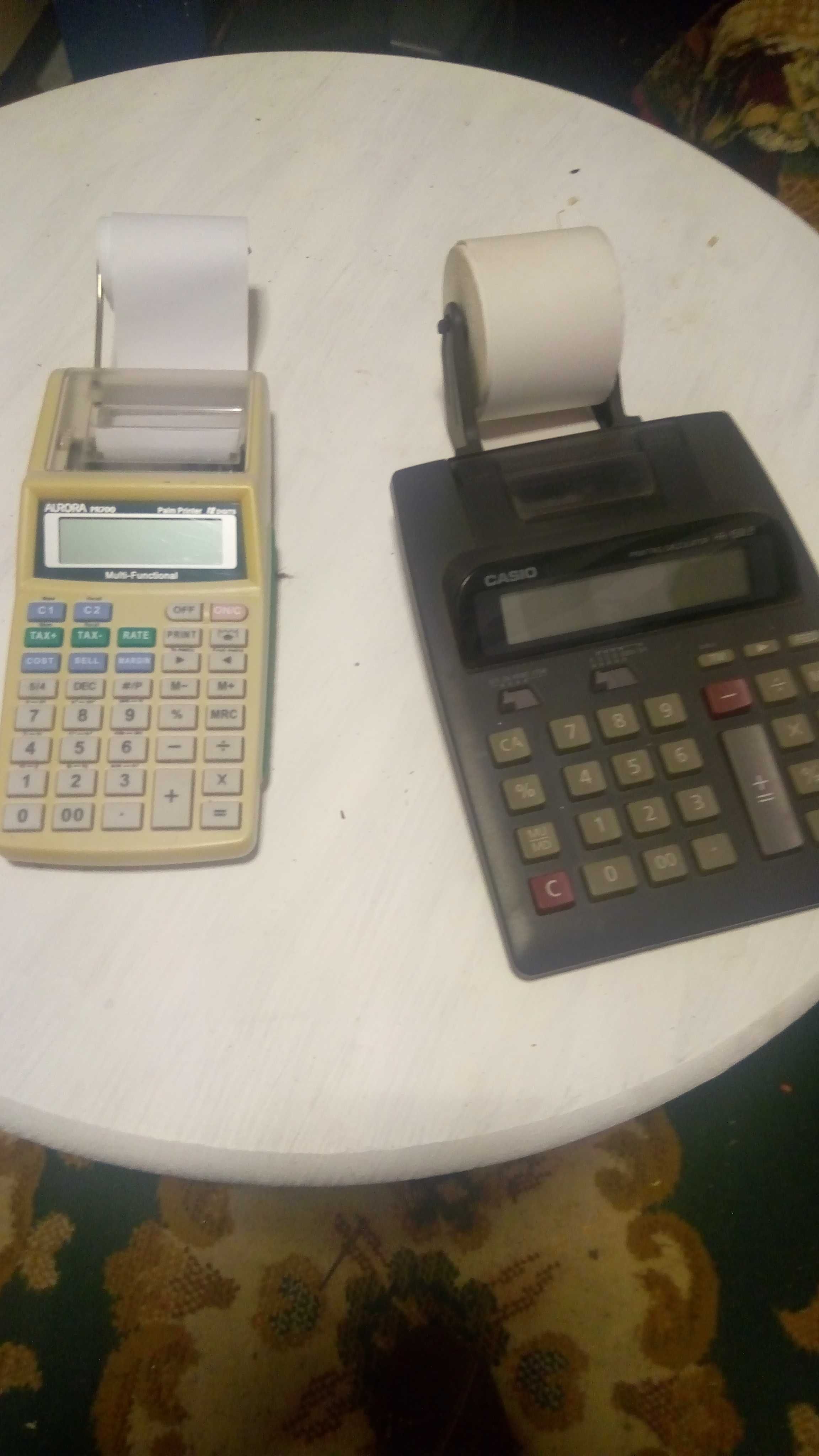 2 maquinas calculadouras