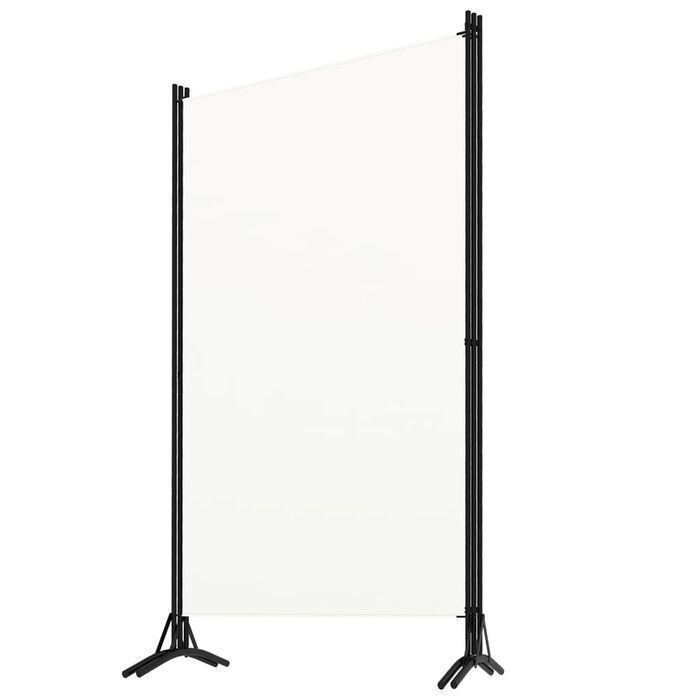 Parawan 3-Panelowy Vidaxl Kremowy 260x180 cm