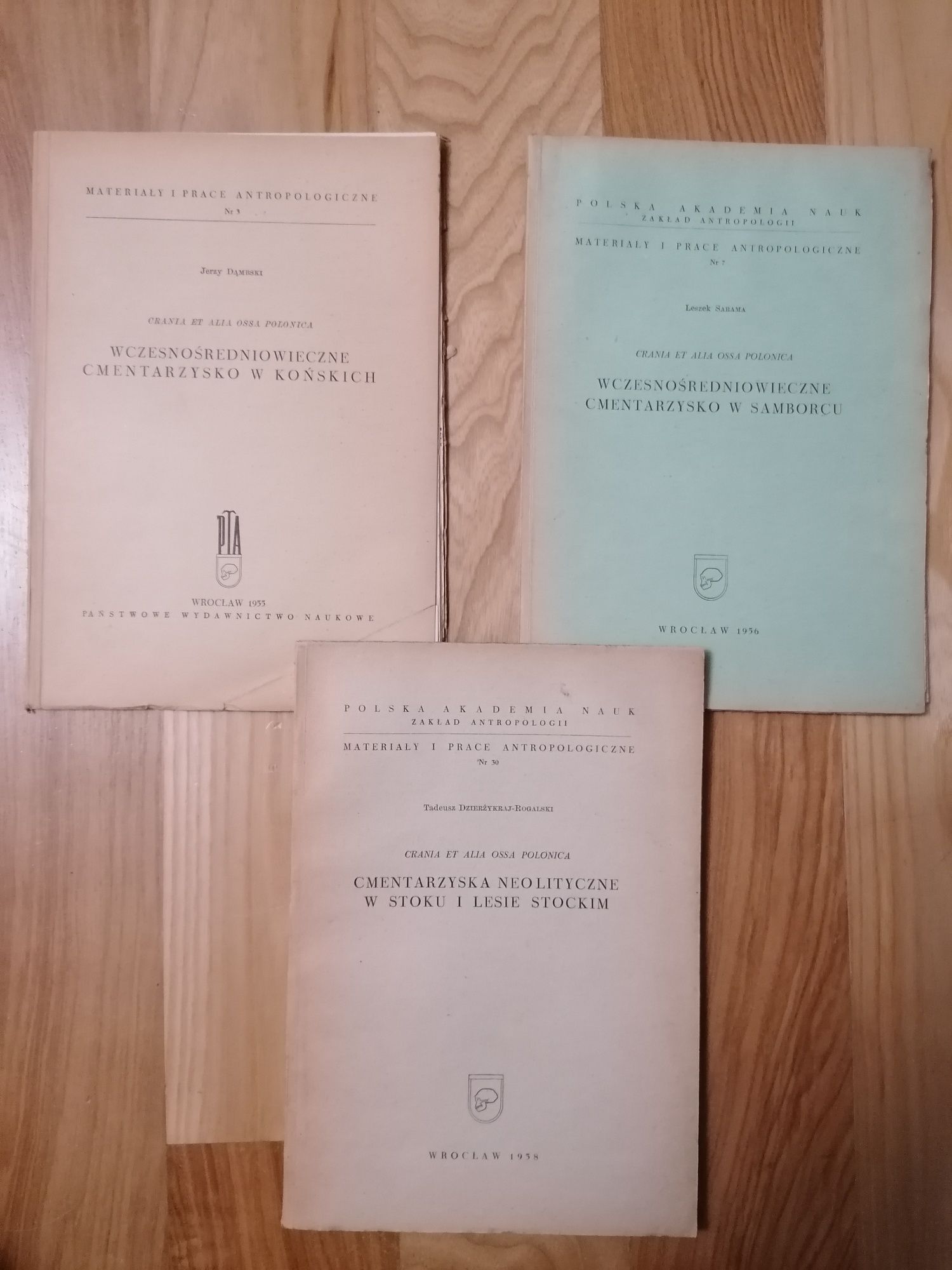 Cmentarzysko w Końskie Samborcu Stok i Las Stocki antropologia